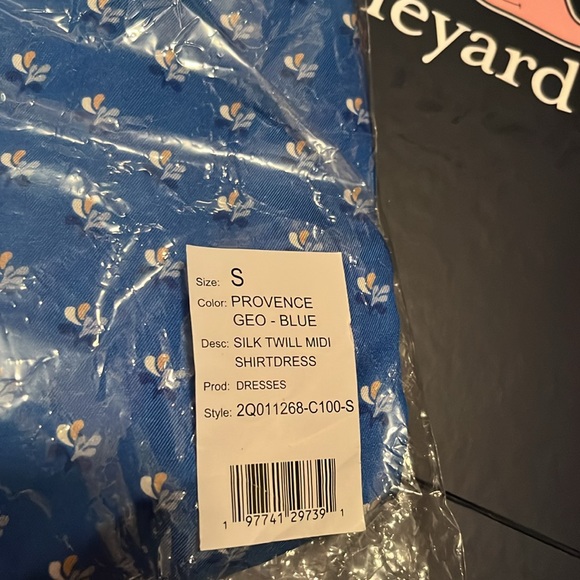 Vineyard Vines Silk Shirtdress - Picture 6 of 8